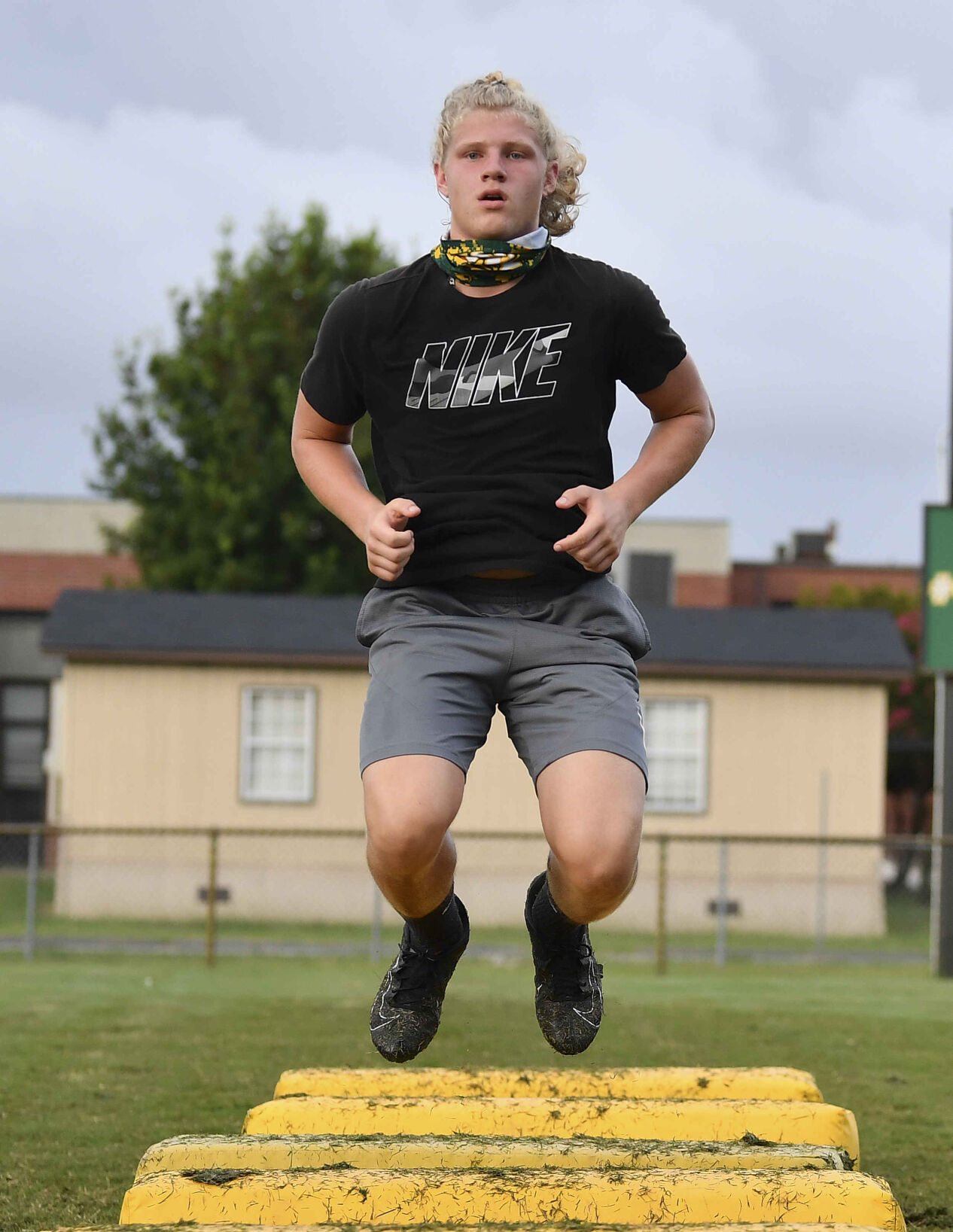 West Florence High School football practice